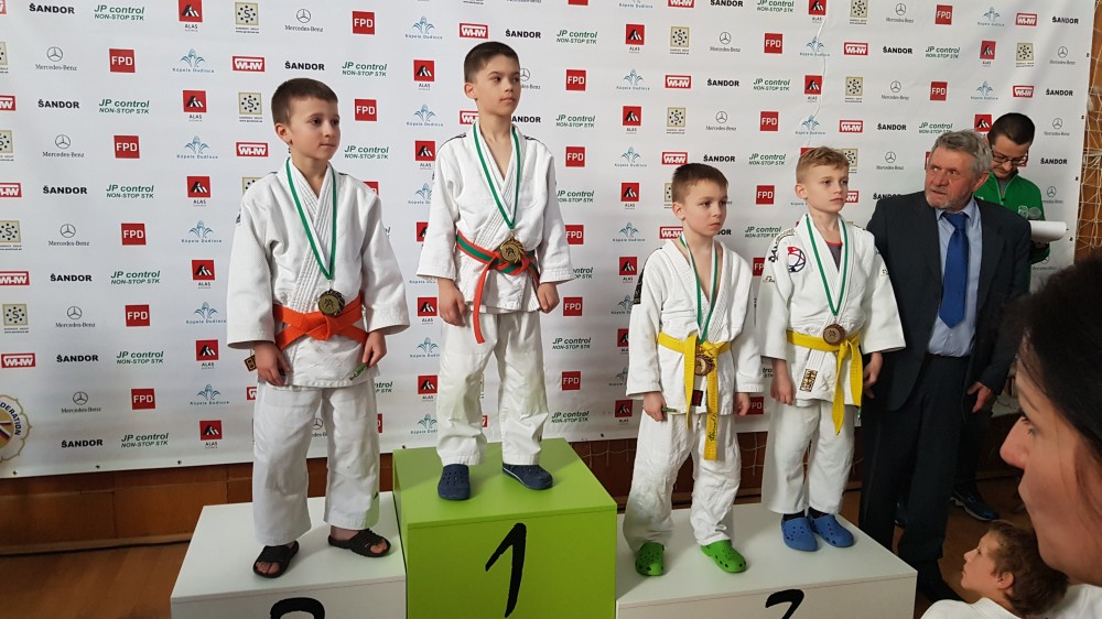 Vo váhovej kategórii do 27kg Silvio Lacika obsadil 1. miesto